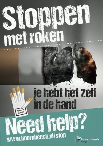 beeld stoppen met roken