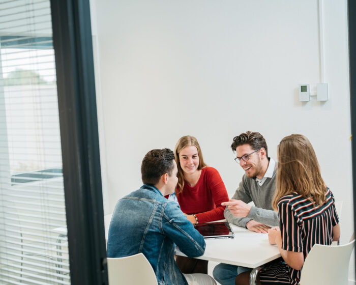 Beeld economie studenten