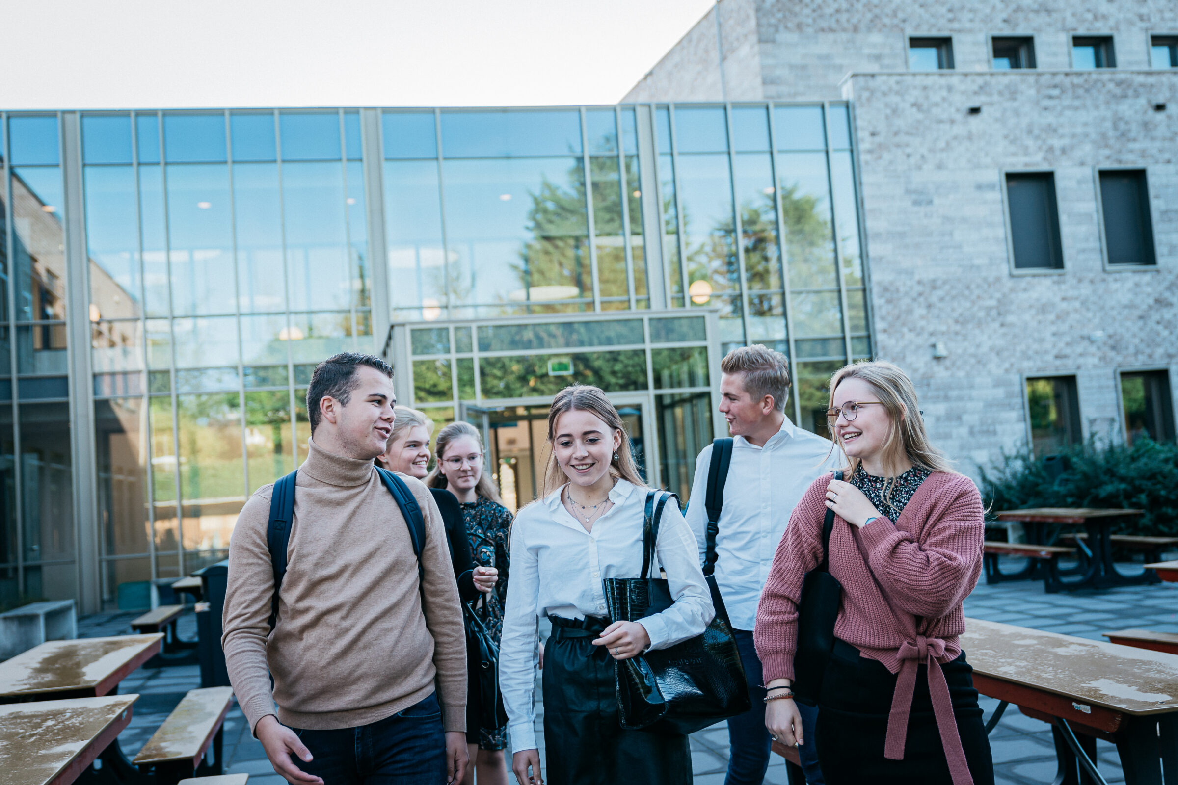 Studenten Hoornbeeck College