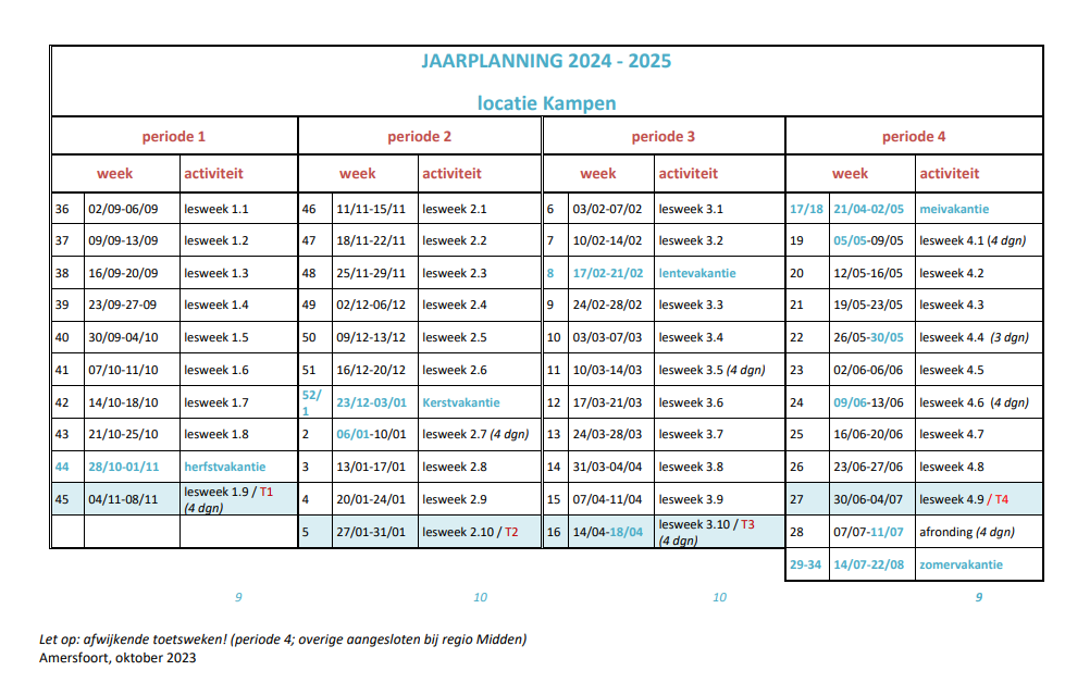 Vakantierooster2425